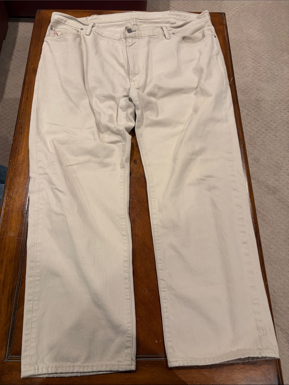 Polo by Ralph Lauren Men's Cream Chinos